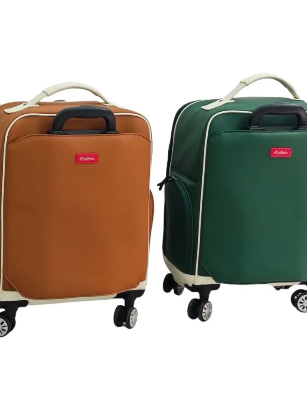 Malbon Golf Rolling suitcase Travel Bag, Unisex Carry-On Luggage